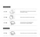 Ringke Slim Θήκη Προστασίας για Galaxy Watch 8 (44mm) - 2-Pack Διάφανο & Ματ Μαύρο