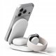 RINGKE QI2.2 25W 3IN1 MAGNETIC MAGSAFE WIRELESS FOLDING CHARGER WHITE