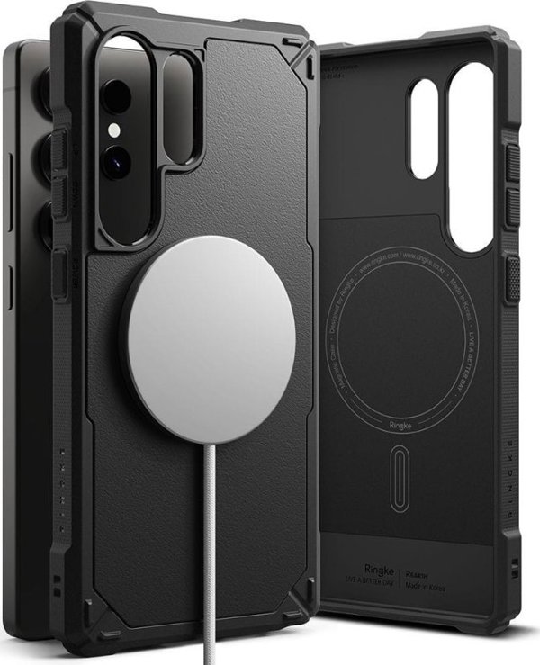 RINGKE RUGGED GEAR ΜΑΓΝΗΤΙΚΗ MAGSAFE GALAXY S25 ULTRA ΜΑΥΡΟ