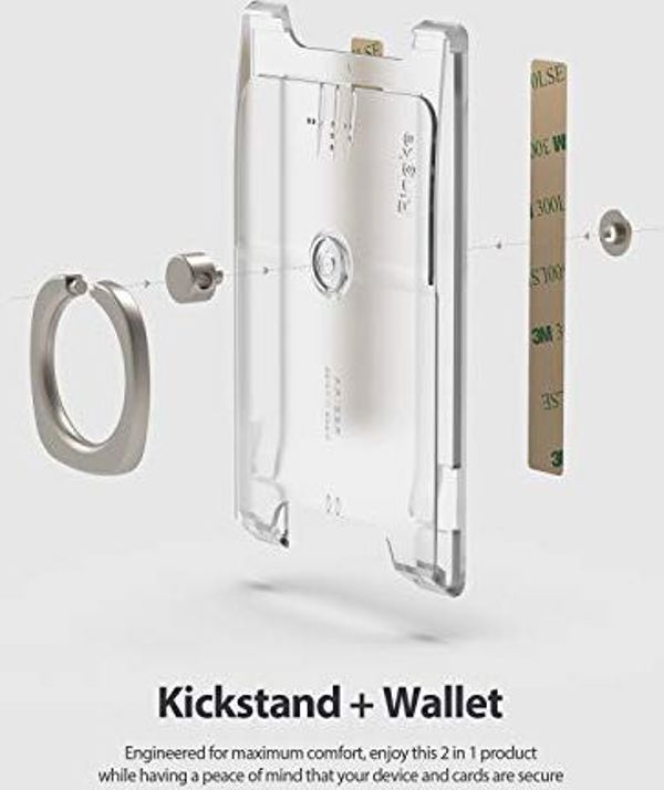 Ringke Ringke Slot Card Case przezroczysty /clear mist ACHO0003