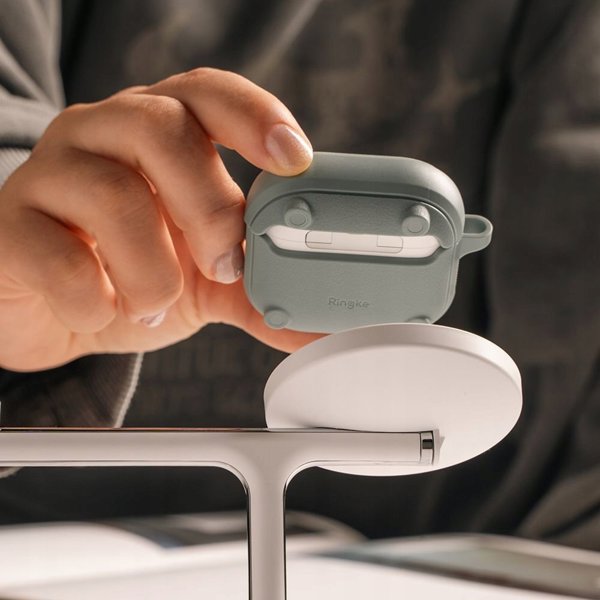 Ringke RINGKE ONYX ΜΑΓΝΗΤΙΚΟ MAGSAFE APPLE AIRPODS 4 ΦΑΣΚΟΜΗΛΟ ΠΡΑΣΙΝΟ