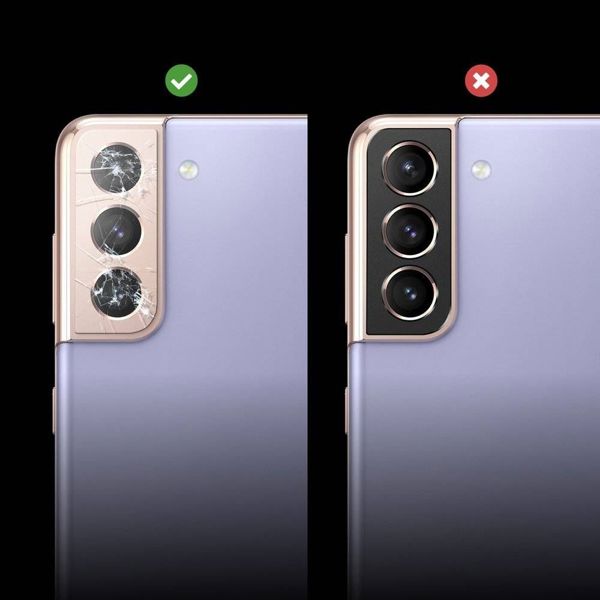 Ringke Camera Styling Προστατευτικό Κάλυμμα Φακού για Samsung Galaxy S21+ Plus - Μαύρο