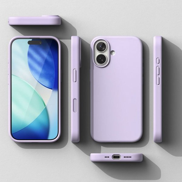 RINGKE SILICONE MAGNETIC MAGSAFE IPHONE 17 LIGHT PURPLE