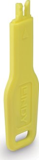 RJ45 Port Blocker key, Yellow