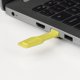 RJ45 Port Blocker key, Yellow