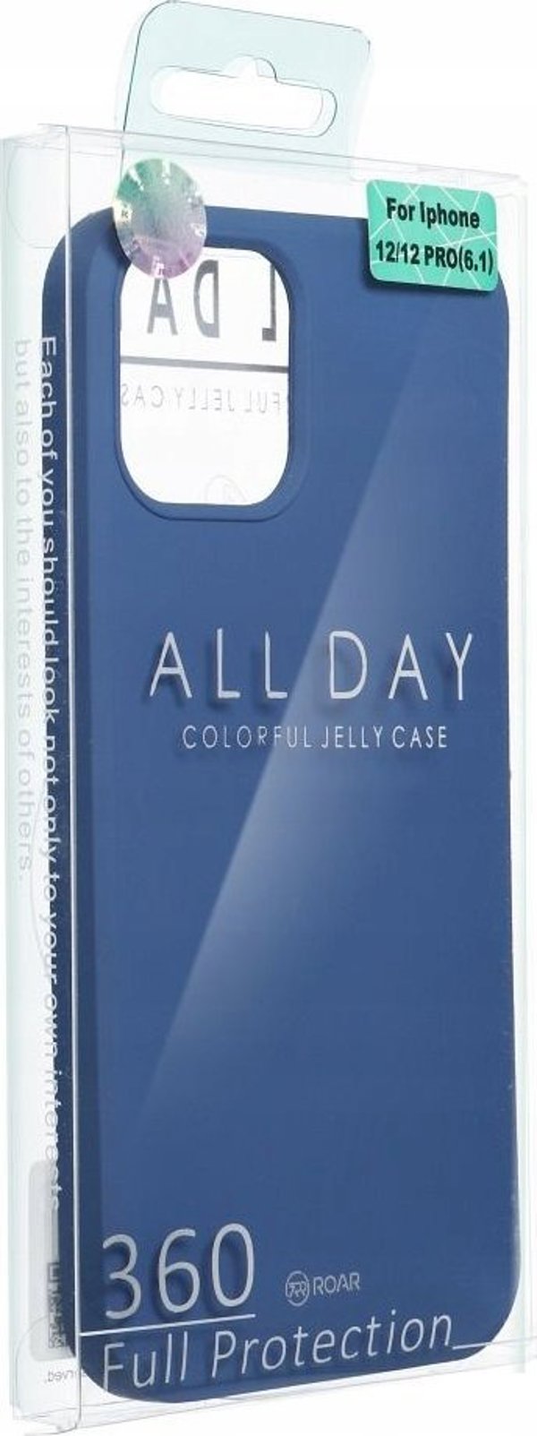 ROAR θήκη COLORFUL JELLY για XIAOMI Redmi Note 14 5G Μπλε