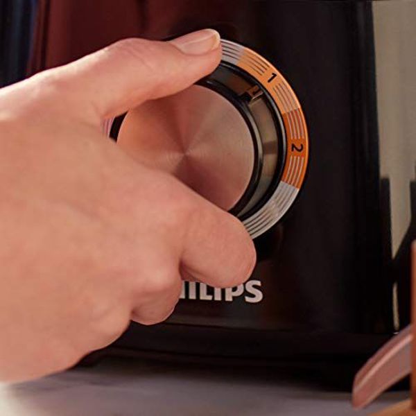 Ρομπότ Κουζίνας Philips HR7510/10, 800W, 2 Ταχυτήτων, Μαύρο
