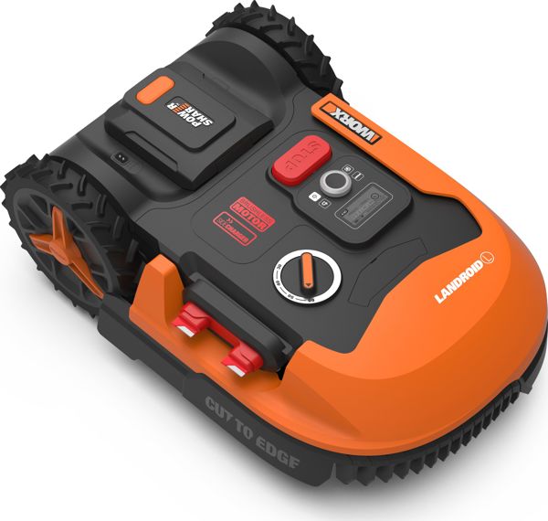 Worx Landroid L1000 WR147E.1 Ρομπότ Κοπής Γκαζόν για Επιφάνειες έως 1500τμ με Λειτουργία Cut to Edge