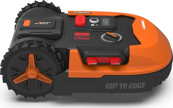 Worx Landroid L1000 WR147E.1 Ρομπότ Κοπής Γκαζόν για Επιφάνειες έως 1500τμ με Λειτουργία Cut to Edge