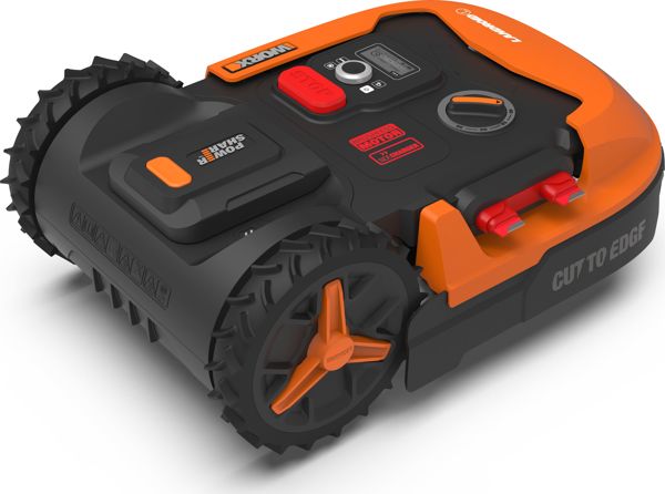 Worx Landroid L1000 WR147E.1 Ρομπότ Κοπής Γκαζόν για Επιφάνειες έως 1500τμ με Λειτουργία Cut to Edge