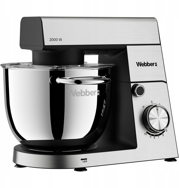 ROBOT KUCHENNY PLANETARNY WEBBER SM16 MIKSER 2000W MISA 5,2L WIELOFUNKCYJNY