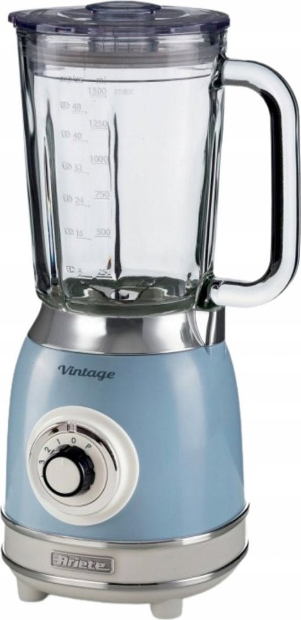Robot planetarny Ariete Ariete Stand Mixer Vintage blue, glass cup (light blue, 1,000 watts)