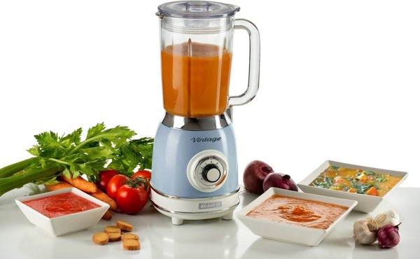 Robot planetarny Ariete Ariete Stand Mixer Vintage blue, glass cup (light blue, 1,000 watts)