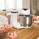 Bosch MUMS2EW40 Κουζινομηχανή 700W με Κάδο 3.8L, Λευκή