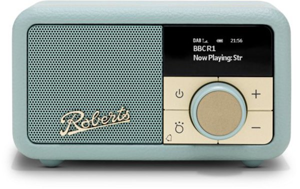 Roberts Radio Revival Petite 2 Duck Egg Blue