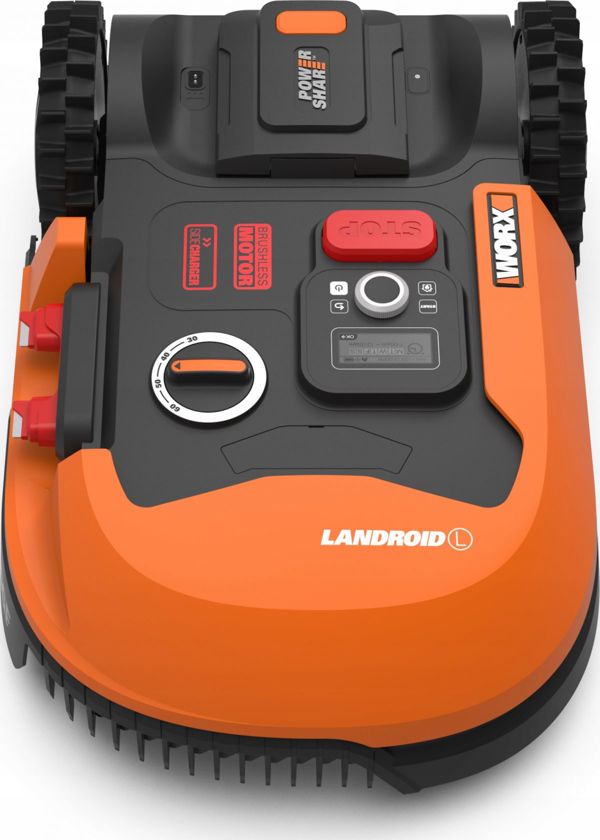 Ρομποτικό Χλοοκοπτικό Worx Landroid L800 (WR148E), Αυτόνομη Κούρεμα με Λειτουργία Cut to Edge, για Γκαζόν έως 800τ.μ.