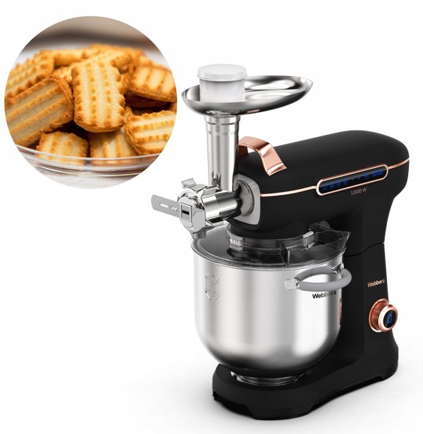 Robot kuchenny planetarny Webber XEF900 1800W misa 7L mikser wielofunkcyjny