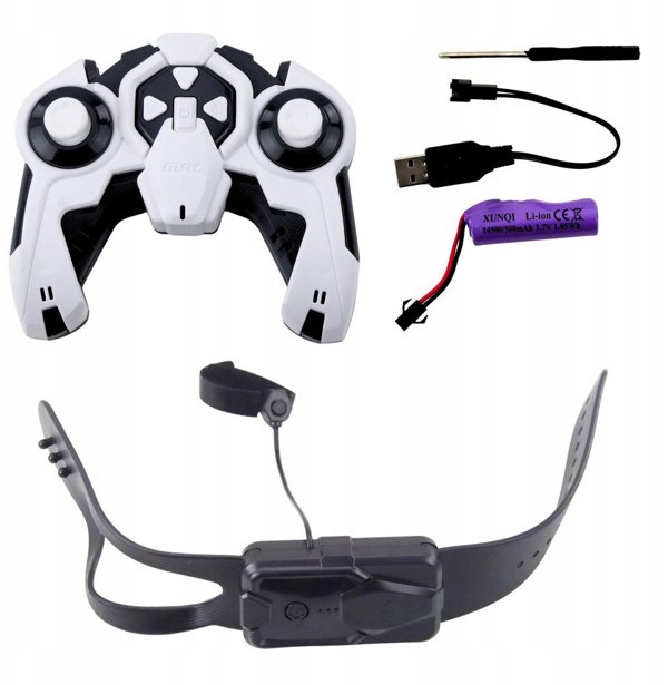 Ρομπότ Σκύλος TOOBY Με Τηλεχειριστήριο RC 360°, Φώτα, Ήχοι, Λευκό-Μωβ