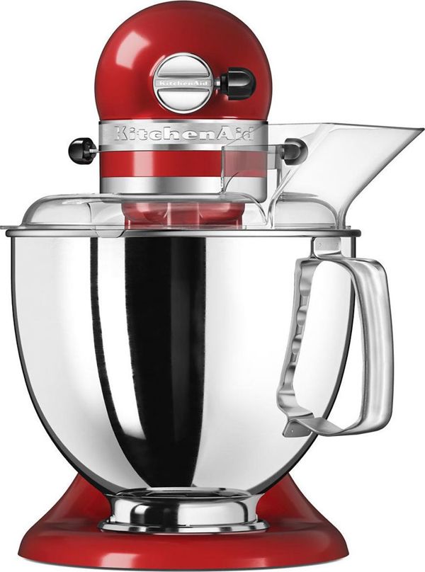 KitchenAid 5KSM175PSEER Πολυλειτουργικό Μίξερ Πλανητικό Κόκκινο με 3 Εξαρτήματα και Κάδο 4.8L