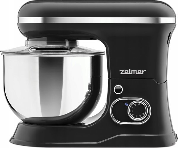 Zelmer ZKR 1355 Πλανητικό Μίξερ Κουζίνας 1200W, Μαύρο