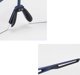 RockBros Okulary rowerowe fotochromowe z filtrami UV 400 UVA i UVB niebieskie ROCKBROS