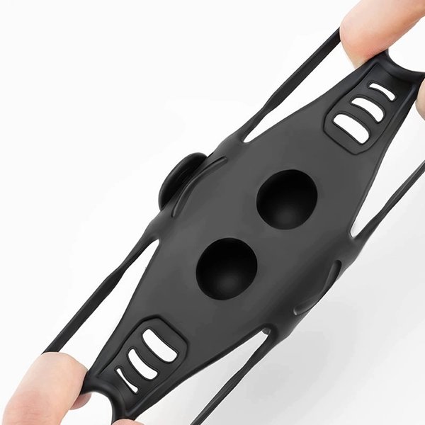 RockBros Uchwyt rowerowy na telefon LF24166 silikonowy 4-7'' - czarny (5907769390333)