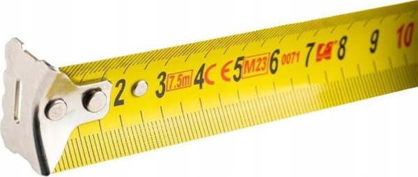 Rockforce Μετροταινία 7.5m x 27mm, Επαγγελματική Αναδιπλούμενη Μεζούρα