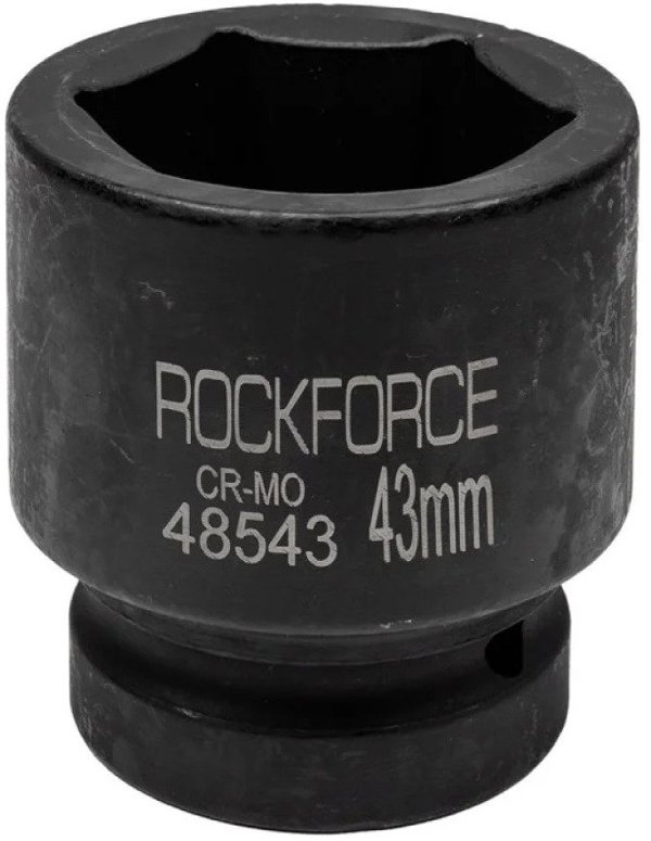 Καρυδάκι κρούσης Rockforce 43mm 1" (6-γωνιακό)