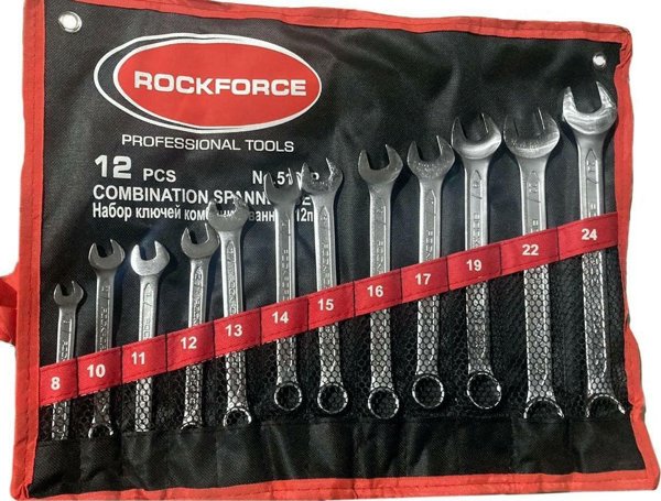 Rockforce ROCKFORCE ΚΛΕΙΔΙ ΑΝΟΙΧΤΟΥ ΤΕΛΟΥΣ-ΔΑΧΤΥΛΙΔΙΟΥ σετ 12 τεμ.