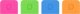 Rode Colors 2 Σετ Πολύχρωμα Καλύμματα για Wireless GO και Lavalier Μικρόφωνα