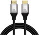 Καλώδιο HDMI 2.1 RoGer UHD8K2BK 8K@60Hz, 48Gbps, HDR, 2m, Μαύρο