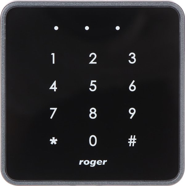 Roger MCT82M Προσέγγιστικός Αναγνώστης Καρτών με Πληκτρολόγιο, Μαύρο