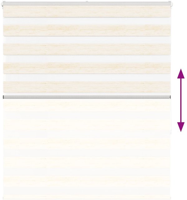 Ρόλερ Zebra 125x150 εκ. με Πλάτος Υφάσματος 120,9 εκ. από Πολυεστέρα Lumarko