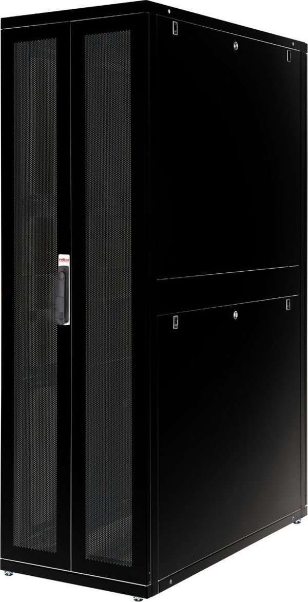 ROLINE Ερμάριο διακομιστή 48,26cm 19 ίντσες 42 HE 600x1200 ΠxΒ μαύρο
