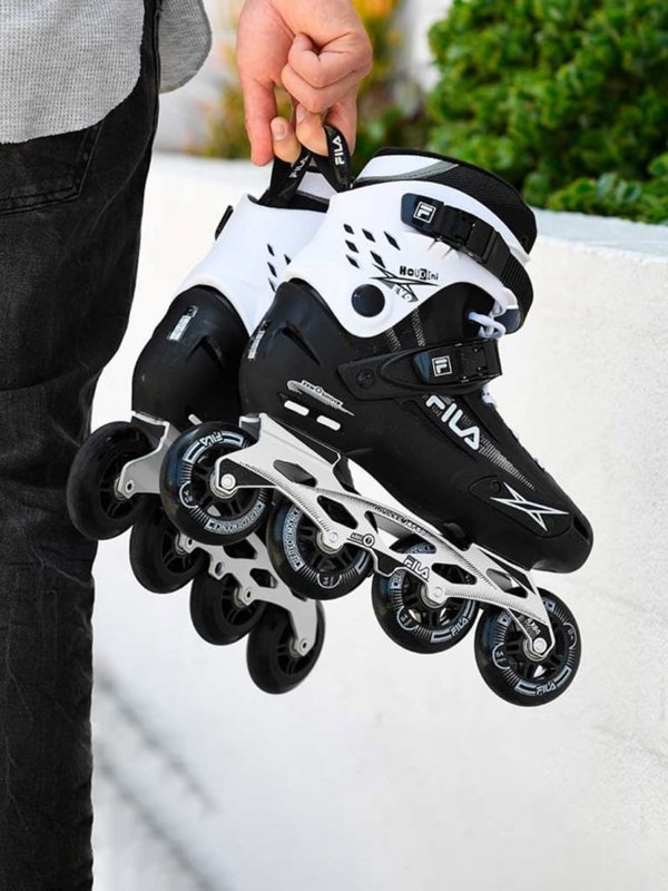 Fila Houdini Evo Inline Πατίνια Αναψυχής, Μαύρα, Μέγεθος 45
