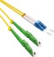 Roline ROLINE kabel swiatlowodowy duplex 9/125m OS2 LSH APC LC UPC LSOH zolty 1m