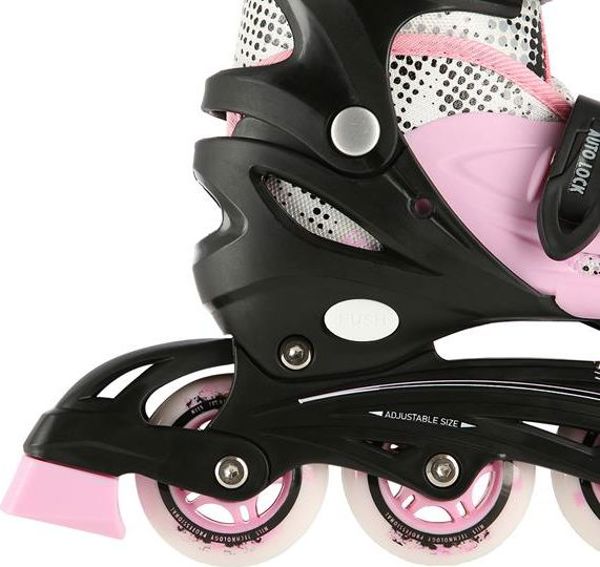 Ρόλερ Nils Extreme NH18331 με ρυθμιζόμενη αντικαταστάσιμη λεπίδα ροζ χρώματος μ. 31-34