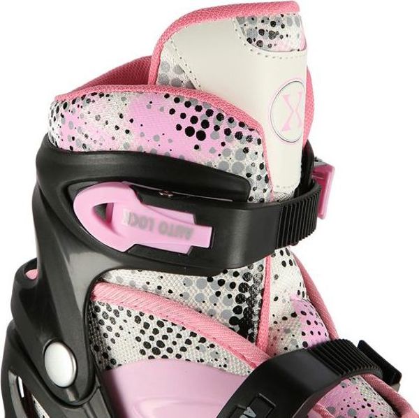 Ρόλερ Nils Extreme NH18331 με ρυθμιζόμενη αντικαταστάσιμη λεπίδα ροζ χρώματος μ. 31-34