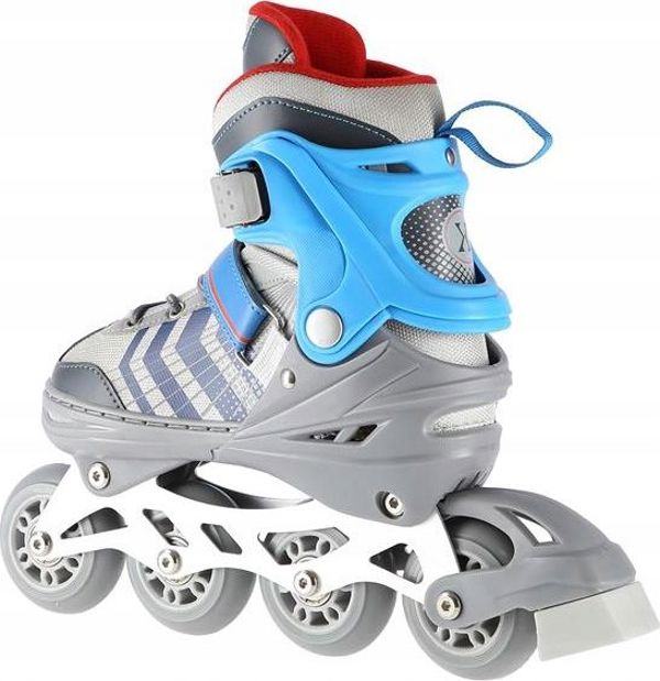 Nils Extreme NH18192 Ρυθμιζόμενα Πατίνια Roller με Εναλλάξιμη Λεπίδα, Γκρι, Μέγεθος 34-38