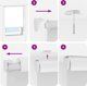 Roleta μπάνιου με κασετίνα 160x240 cm