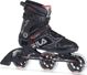 Fila Legacy Pro 100 Roller Skates Ταχύτητας, Τροχοί 100mm, ABEC 7, Μαύρα, Μέγεθος 45