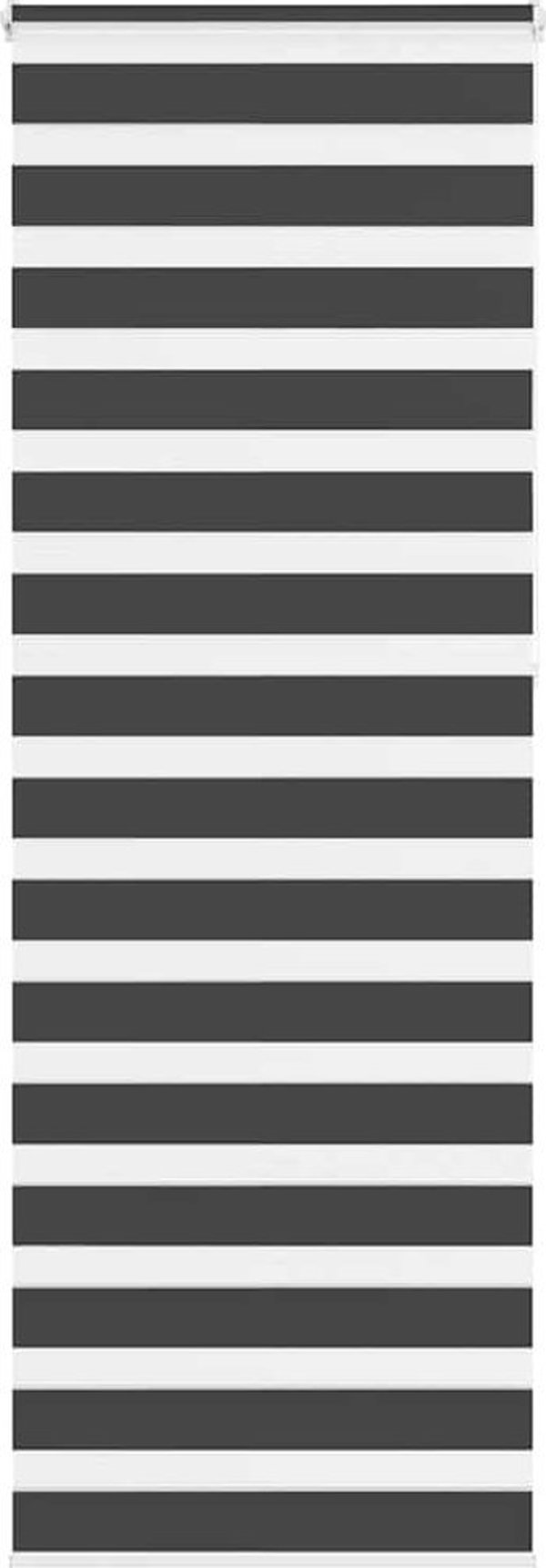 Ρόλερ Zebra μαύρο, πλάτος υφάσματος 85,9 εκ., πολυεστέρας