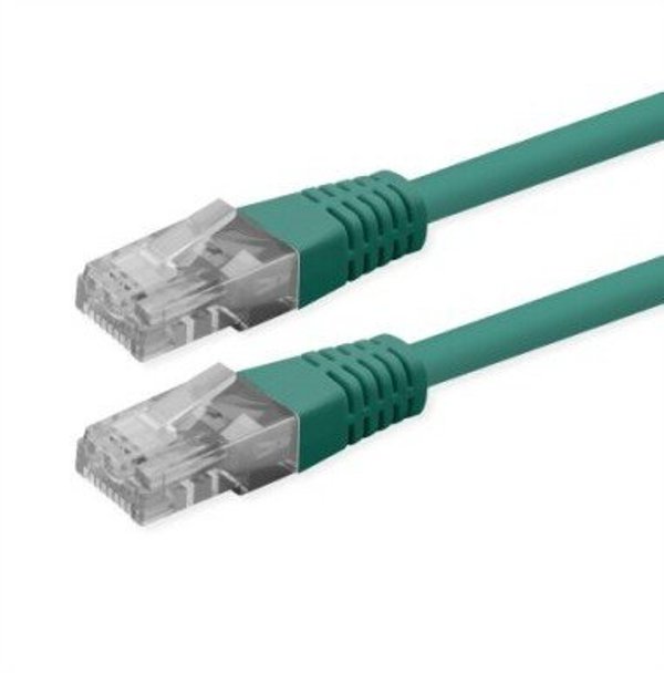 Roline Kabel krosowy Cat.6, U/UTP, PVC, PoE, zielony, 5 m (21.51.1563)