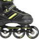 Nils Extreme NH18191 Ρυθμιζόμενα Πατίνια 2σε1 (Rollers & Ice Skates), Μαύρα, Μέγεθος 39-43