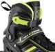 Nils Extreme NH18191 Ρυθμιζόμενα Πατίνια 2σε1 (Rollers & Ice Skates), Μαύρα, Μέγεθος 39-43