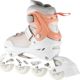 Nils Extreme NH18190 2 σε 1 Ρυθμιζόμενα Παιδικά Inline Skates & Παγοpatin Λευκό / Ροζ Μέγεθος M (34-38)