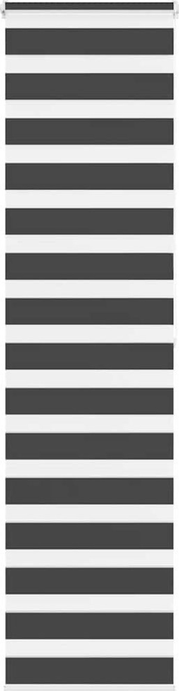 Ρόλερ Zebra, μαύρο, πλάτος υφάσματος 55,9 εκ., πολυεστέρας