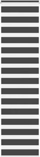 Ρόλερ Zebra, μαύρο, πλάτος υφάσματος 55,9 εκ., πολυεστέρας