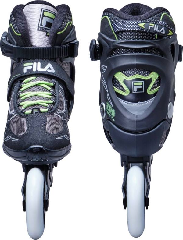 Fila Legacy Pro 100 Lady Γυναικεία Inline Πατίνια Ταχύτητας, 3x100mm, Μαύρο, Μέγεθος 37