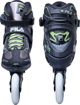 Fila Legacy Pro 100 Lady Γυναικεία Inline Πατίνια Ταχύτητας, 3x100mm, Μαύρο, Μέγεθος 37